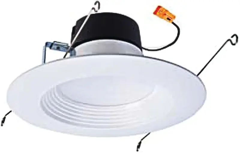 Halo Matte White 6 In. W Plastic LED Retrofit Recessed Lighting 10 W