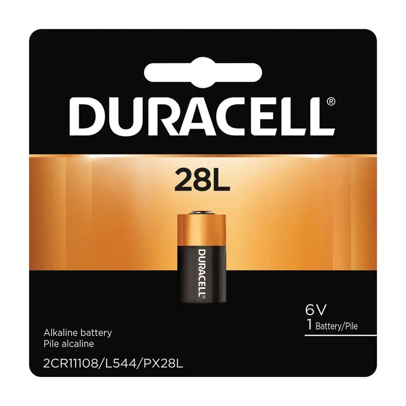 Duracell Alkaline 28L 6 V 160 MAh Camera Battery 1 Pk