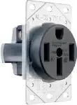 Pass & Seymour Flush Outlet 50A 125/250V 4W