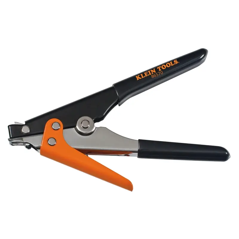 Klein Tools 7.8 In. L Black/Orange Tie Tensioning Tool 1 Pk