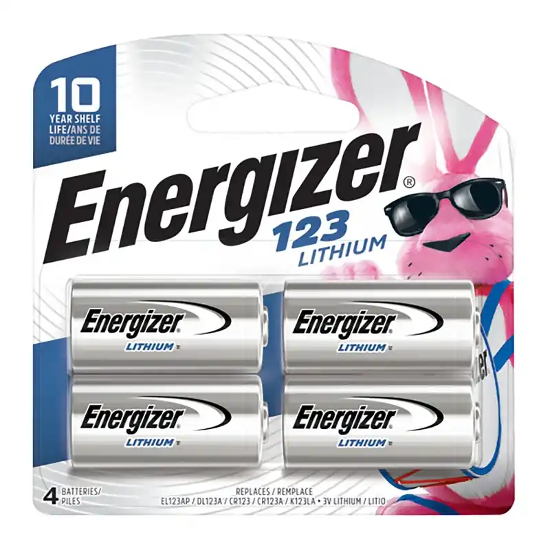 Energizer Lithium 123 3 V Camera Battery 4 Pk