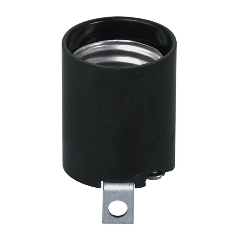 Leviton Phenolic Incandescent Medium Base Lamp Socket 1 Pk