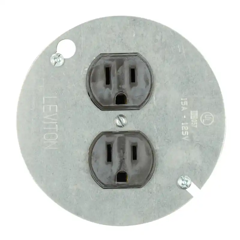 Leviton 15 Amps 125 V Duplex Brown Outlet 5-15R 1 Pk