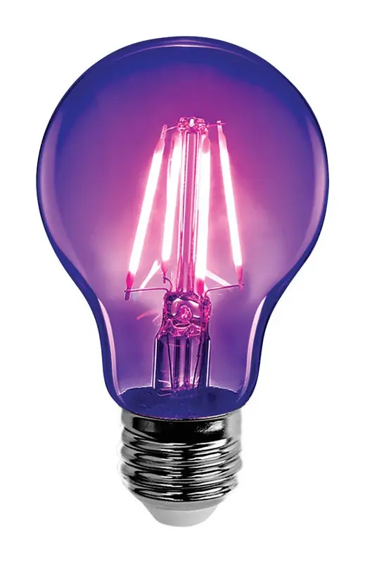 Feit A19 E26 (Medium) LED Bulb Black Light 7 Watt Equivalence 1 Pk