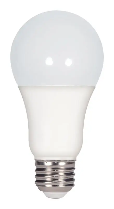 Satco A19 E26 (Medium) LED Bulb Cool White 75 Watt Equivalence 1 Pk