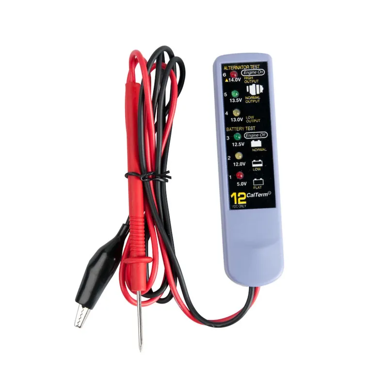 Calterm Analyzer 6 To 12 LED Automotive Voltage Tester 1 PK