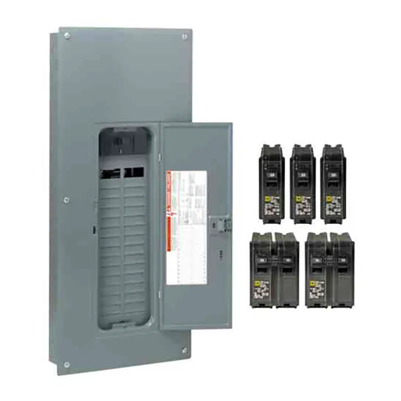 Homeline 200a 60-circuit 30-space Indoor Main Breaker Plug-on Neutral Load Center
