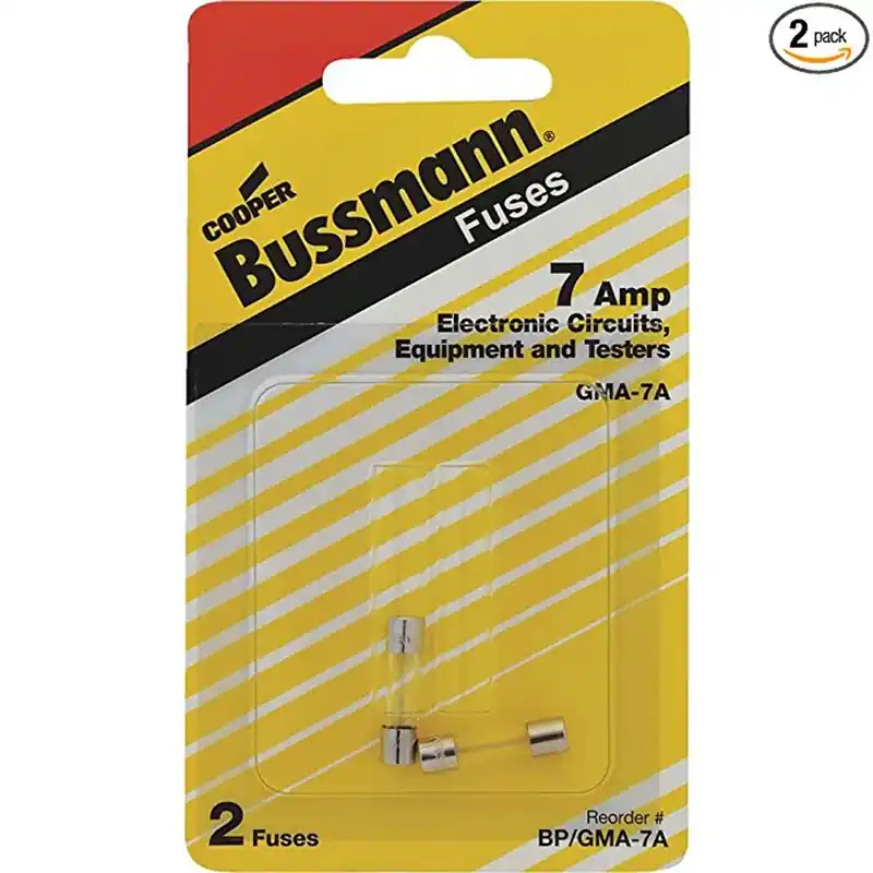 Bussmann 7 Amps Fast Acting Fuse 2 Ct