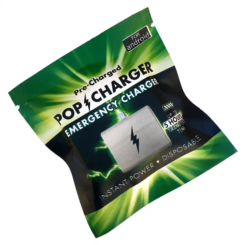 Zorbitz Pop Charger Disposable Emergency Cell Phone Charger 1 Pk