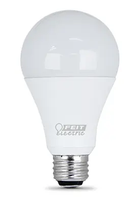 A50/150/850/ledg2 3-way Led Light Bulb, 21 Watts, E26 Base