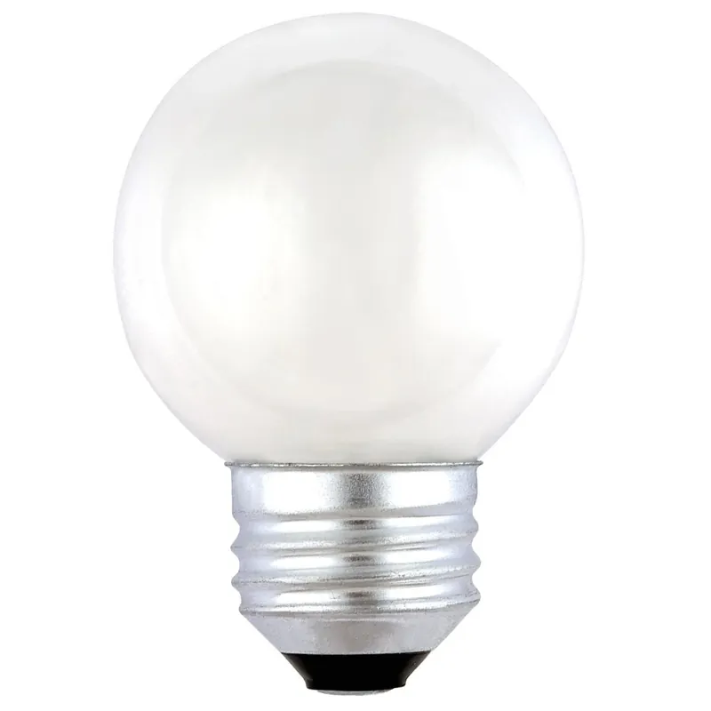 Westinghouse 25 W G16.5 Globe Incandescent Bulb E26 (Medium) Warm White 2 Pk