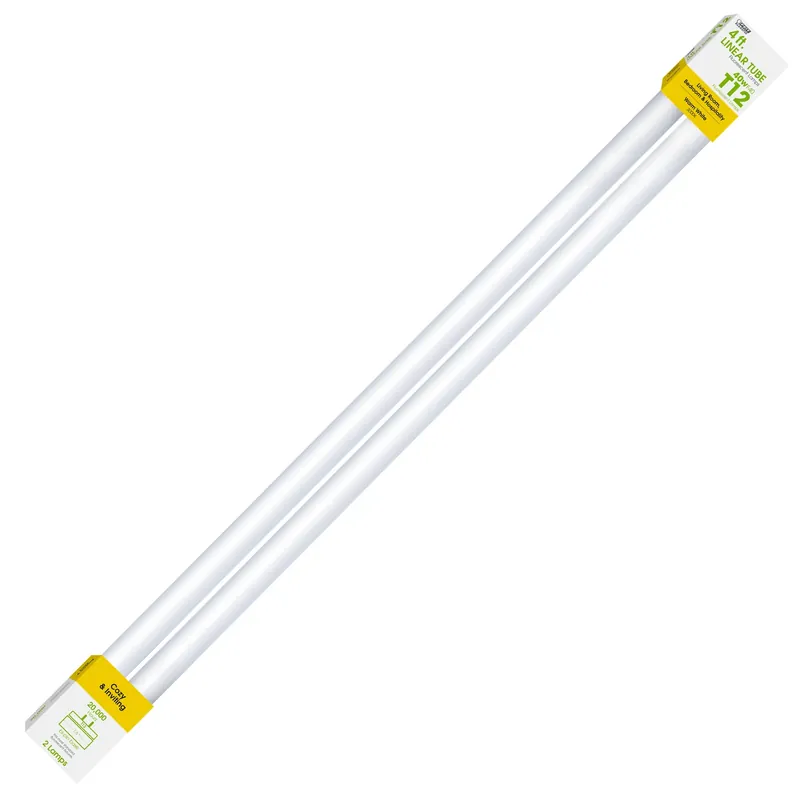 Feit Legacy Bulbs 40 W T12 1.5 In. D X 47.8 In. L Fluorescent Bulb Warm White Linear 3000 K 2 Pk