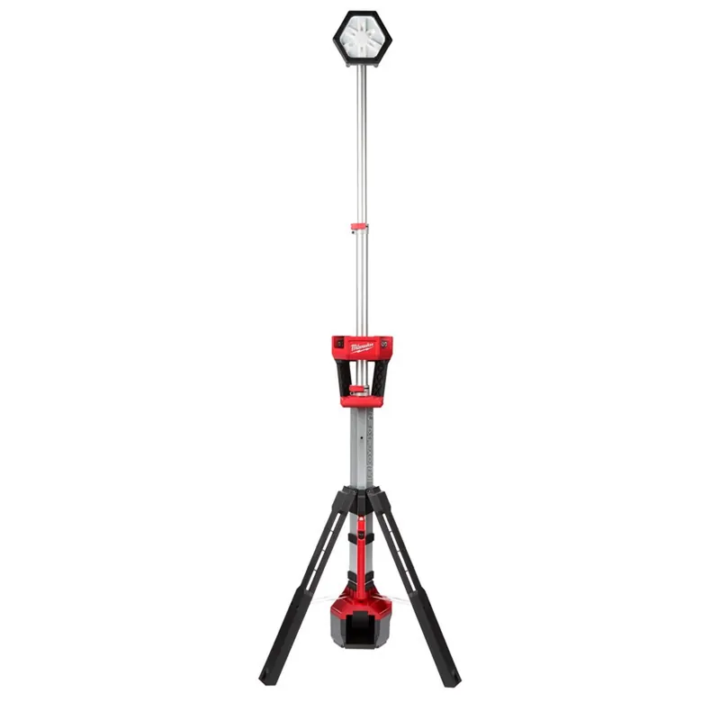 Milwaukee M18 Rocket 2500 Lm LED Dual Power Tripod Tower Light