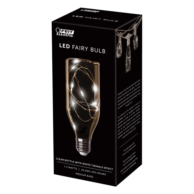 Feit Bottle E26 (Medium) LED Bulb Soft White 1.5 Watt Equivalence 1 Pk