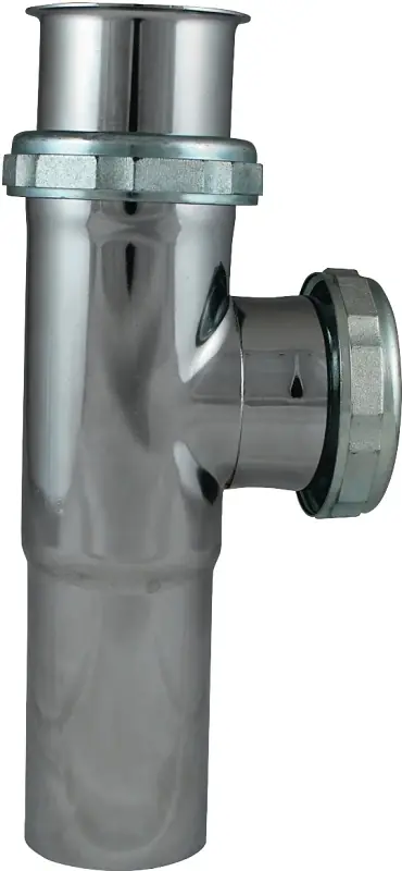 Pp17cp Brass Tee And Tailpiece, 1-1/2 In, Slip-joint Connection