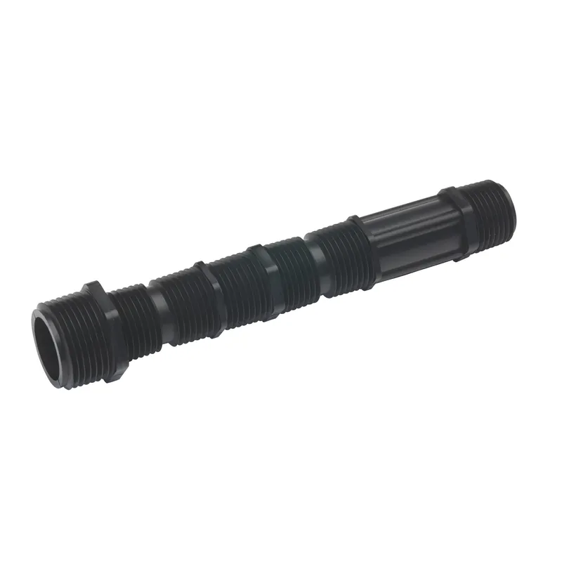 B&K 1/2 In. MIPT X 3/4 In. D MIPT Poly 6 In. Riser Extension 1 Pk