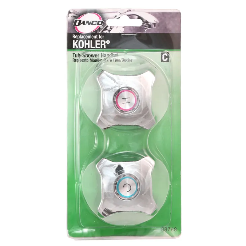 Chrome Tub And Shower Faucet Handles For Kohler - Model 9d00088768