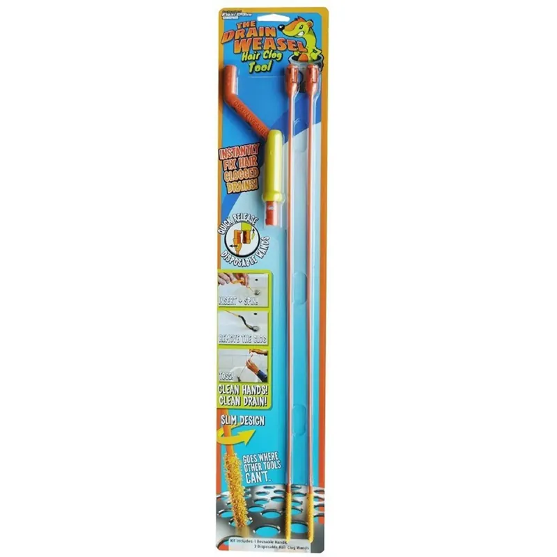 Drain Weasel Hair Clog Tool Starter Kit