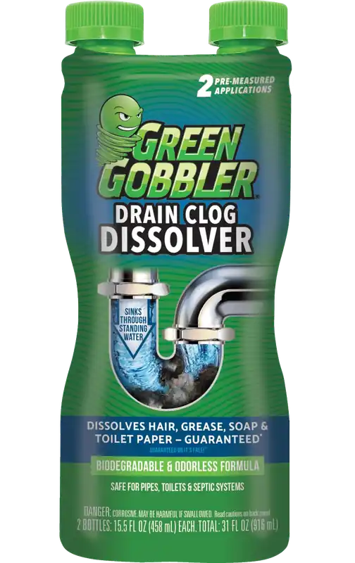 Green Gobbler Liquid Drain Clog Remover 31 Oz