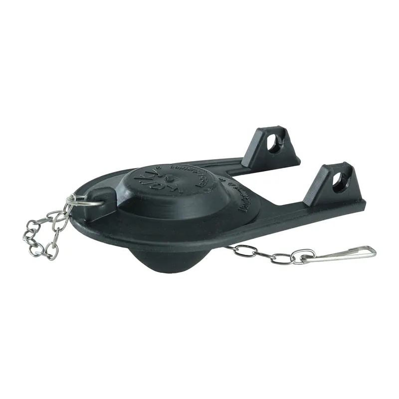 Universal 2 Inch Toilet Flapper Black Rubber Model 54cp
