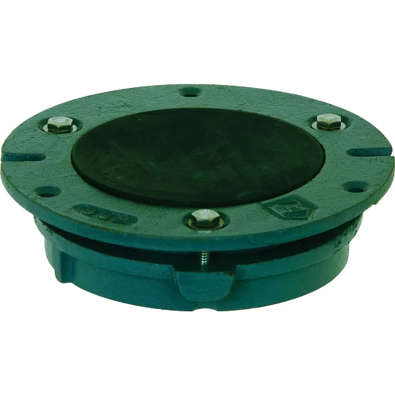 4 Inch Green Cast-iron Toilet Flange Model 890-i42