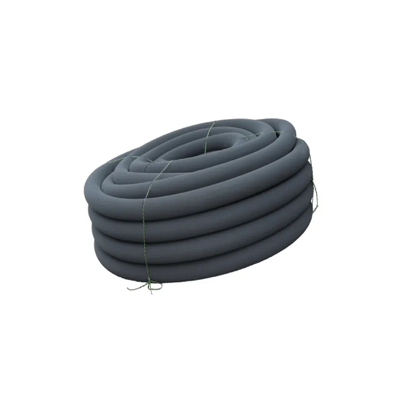 6 In. Diameter X 100 Ft. Length Polyethylene Slotted Drain Pipe With Sock