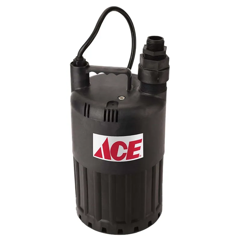 1/2 Hp 3180 Gph Thermoplastic Switchless Ac Utility Pump - Model Aceup12