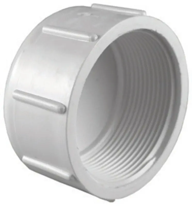 Charlotte Pipe Schedule 40 4 In. FPT PVC Cap 1 Pk