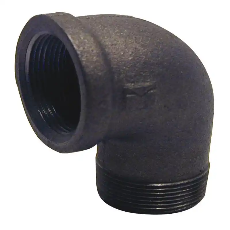 BK Products 3/4 In. FPT X 3/4 In. Dia. MPT Black Malleable Iron Street Elbow