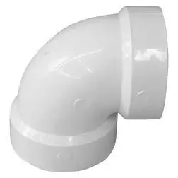 3 Inch Schedule 40 90 Degree Dwv Pvc Vent Elbow Short Turn