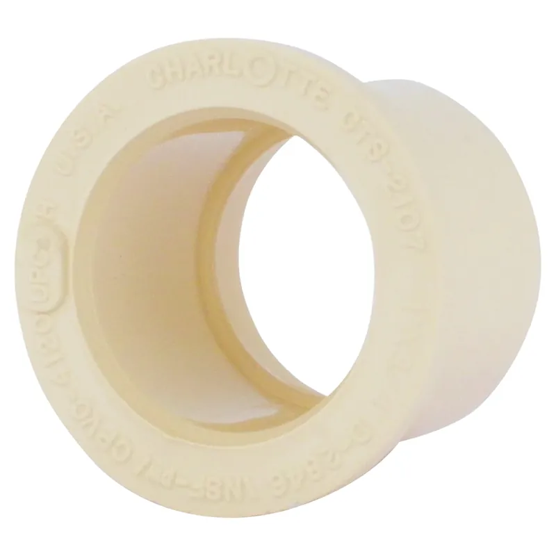 Charlotte Pipe FlowGuard 1 In. Spigot X 3/4 In. D Socket CPVC Reducing Bushing