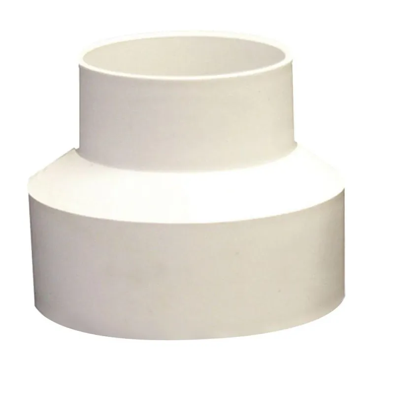 NDS Schedule 35 6 In. Hub Each X 4 In. D Hub PVC Reducing Coupling 1 Pk