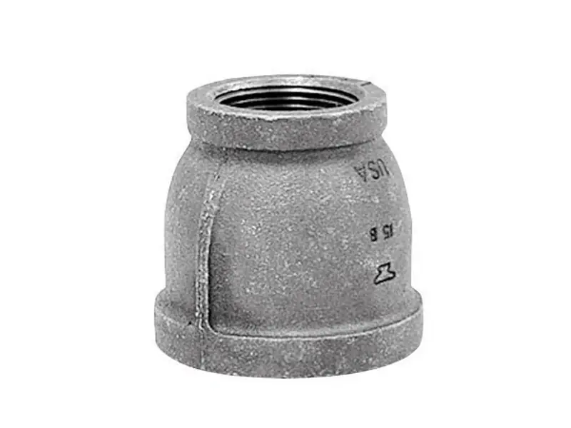 Anvil 1-1/2 In. FPT X 3/4 In. D FPT Black Malleable Iron Reducing Coupling