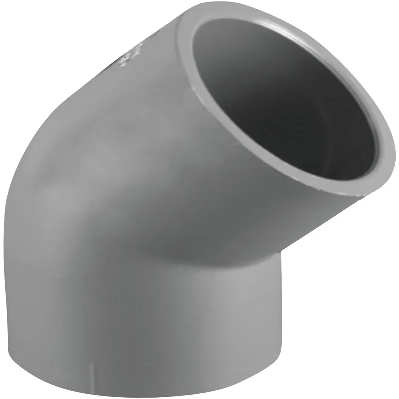 Charlotte Pipe Schedule 80 1-1/2 In. Slip X 1-1/2 In. D Slip PVC Elbow 1 Pk