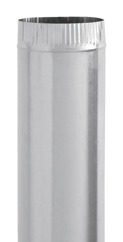 Imperial 6 In. D X 12 In. L Galvanized Steel Furnace Pipe