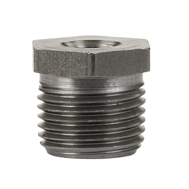Billco Corporation 3/4 In. MPT X 1/4 In. D MPT Black Steel Hex Bushing