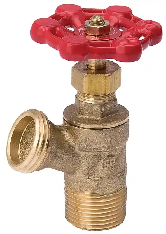 Heavy Duty Boiler Drain, Male, Threaded, 1/2 In.