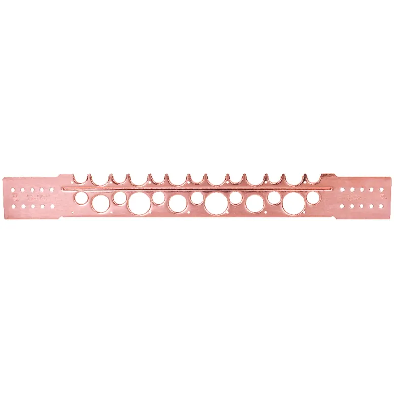 Secure-all 20 Ft. Copper Plated Steel Stub Out Bracket For Copper Pipes