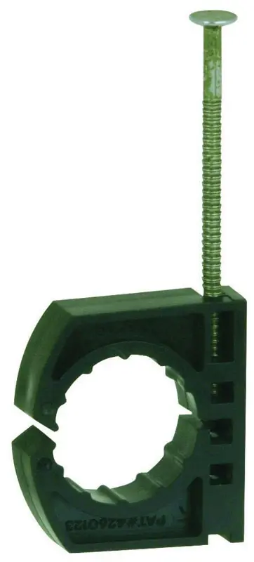 Siouxstrap 1/2 In. Black Plastic Tubing Hanger - 10 Pack