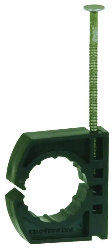 Siouxstrap 3/4 In. Black Plastic Tubing Hanger - Model 551-3pk2