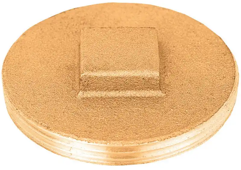 3-1/2 In. Mpt Brass Replacement Plug For Plumbing Applications