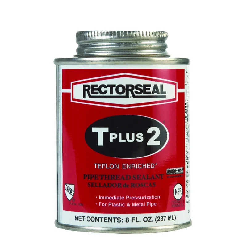 T Plus 2 Pipe Thread Sealant, 8-oz.