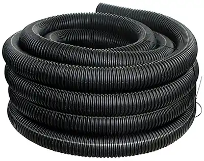 Corrugated Wall Pipe, 6 In. X 100 Ft.