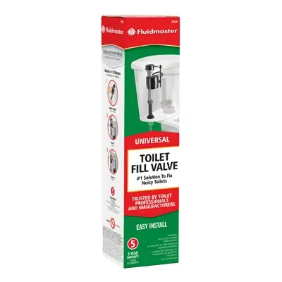 Adjustable Anti-siphon Toilet Fill Valve 9-14 Inches Model 400a