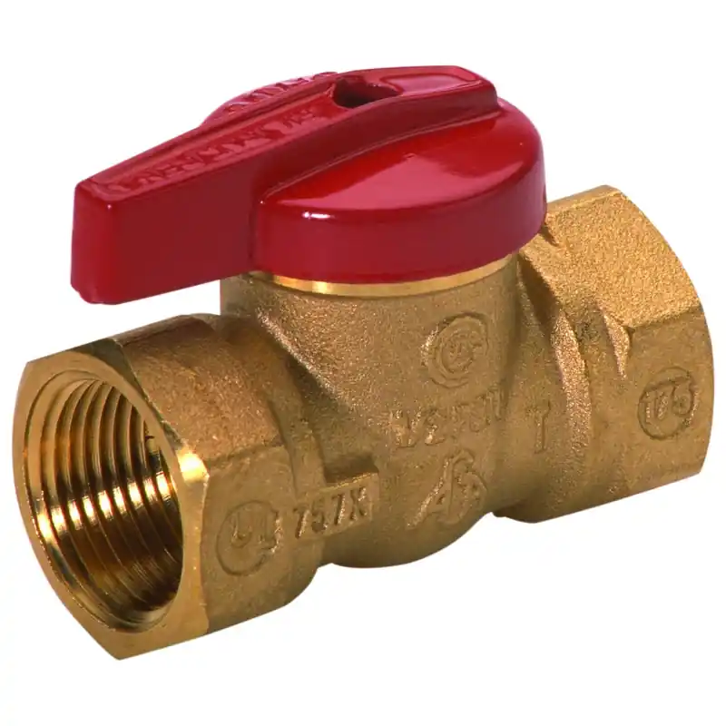 Jmf Fip Brass Gas Valve - Durable And Reliable For Gas Line Applications