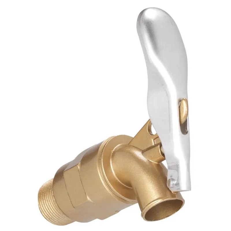 Homewerks 3/4 In. MIP Pc X 3/4 In. Zinc Drum & Barrel Faucet