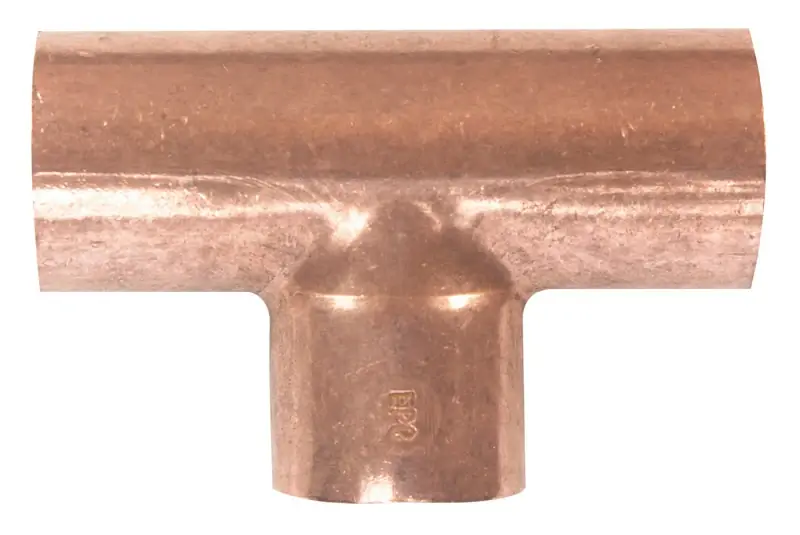 NIBCO 3/4 In. Copper Sweat X 3/4 In. D Copper Sweat Copper Tee 10 Pk