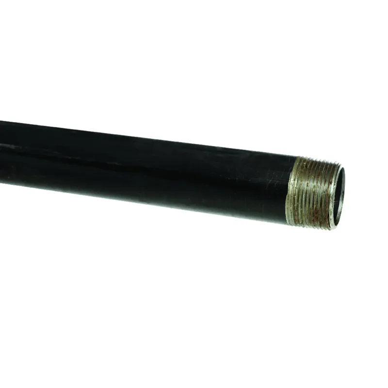 1-1/4 In. X 60 In. Carbon Steel Threaded Black Pipe