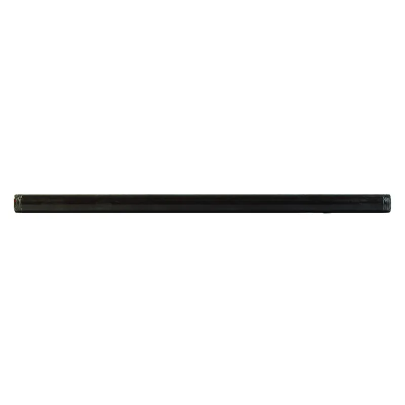 2 In. X 48 In. Carbon Steel Threaded Black Pipe - Schedule 40