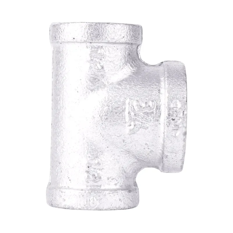 1/2 X 1/2 X 3/4 In. Galvanized Pipe Reducing Tee